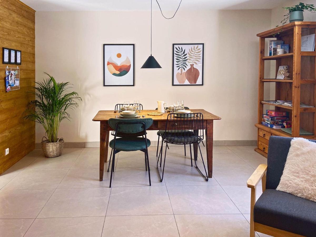 Le Chat Perche - Appartements 3 Etoiles Spacieux Et Chaleureux A Allemond エクステリア 写真